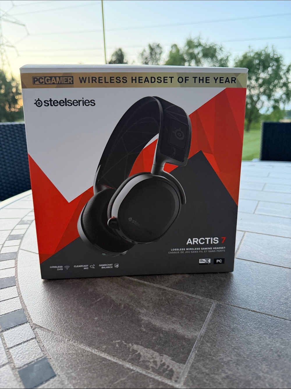SteelSeries Arctis 7 Wireless Gaming Headset — Black
